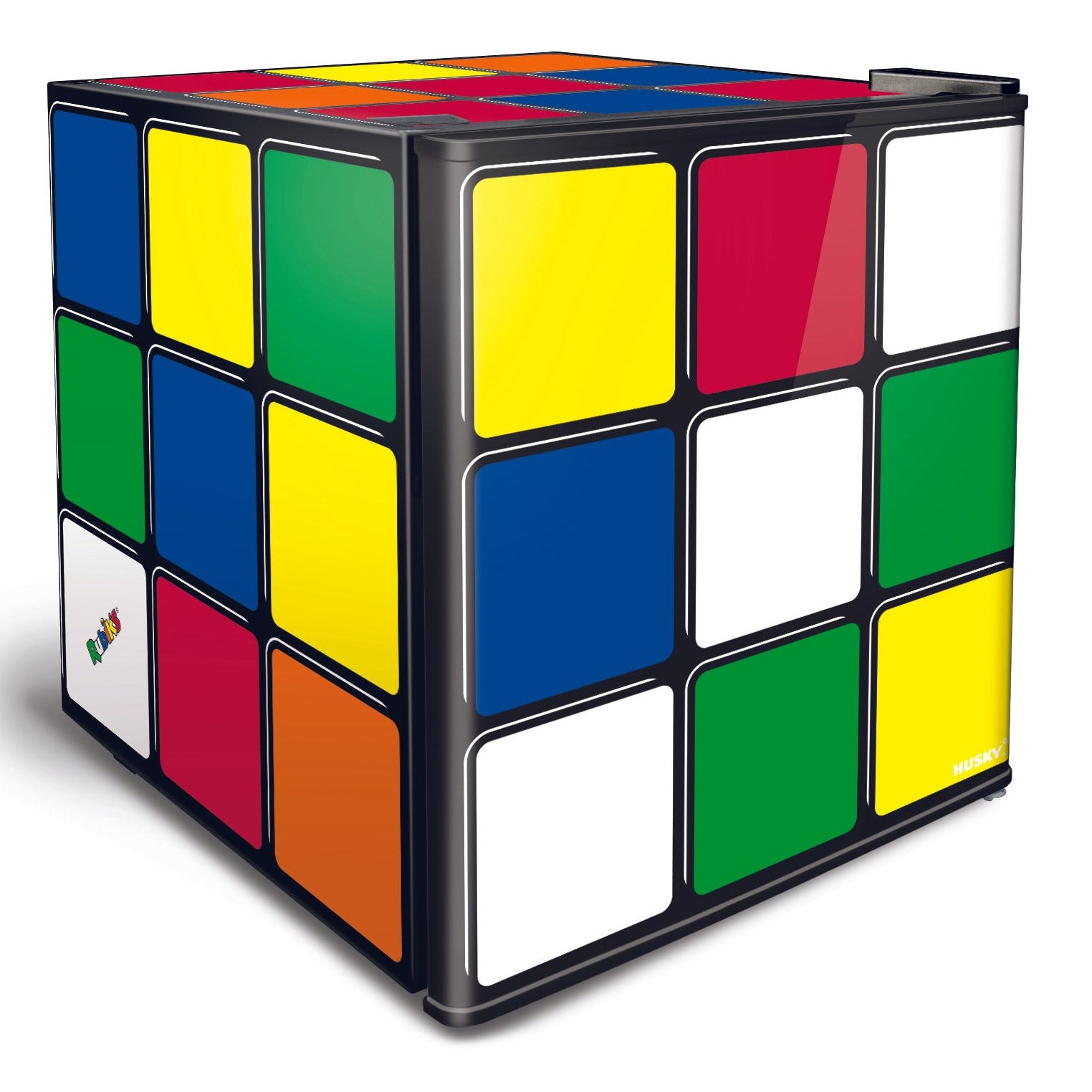 46L Counter-Top Beverage Cooler Solid Door “ Rubiks Cube